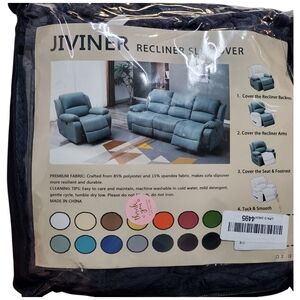 JIVINER Recliner Slipcover in Gray - NEW!